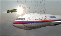 احتمالا شلیک جنگنده اوکراینی به هواپیمای خطوط مالزی