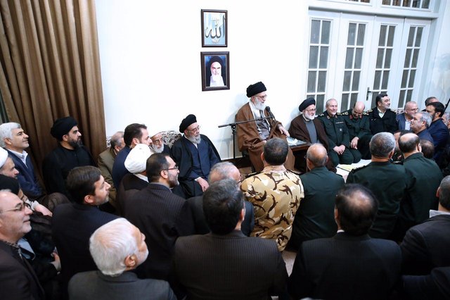 دیدار رهبری با برخی مسئولان استان اصفهان