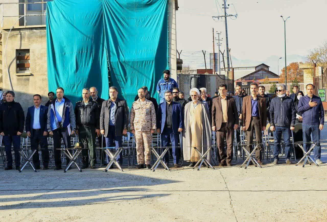 برگزاری مانور دفاع از مقر شرکت آب و فاضلاب استان همدان 