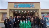 مدرسه دخترانه ۷ کلاسه روستای امزاجرد افتتاح شد